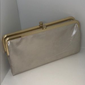 HOBO brand Pearlescent Clutch Wallet